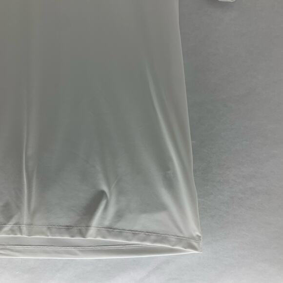 Nike Dri-Fit Mens Short Sleeve Golf Shirt White Size XL - Picture 7 of 13